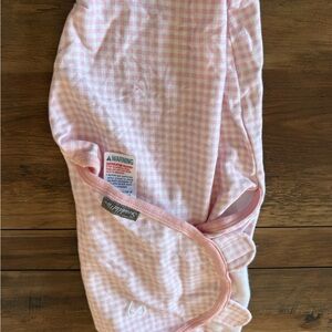SwaddleMe Pink Checkered Baby Swaddle
